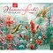Hummingbirds | 2027 13.75 x 24 Inch (Hanging) Monthly Deluxe Wall Calendar | Featuring the Artwork of Wanda Mumm and Beth Hoselton | Linen Envelope | Foil Stamped Cover